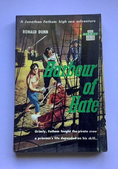 HARBOUR OF HATE Australian pulp fiction paperback book 1960